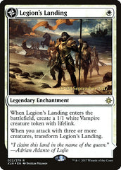 Legion's Landing // Adanto, the First Fort [Ixalan Prerelease Promos] | Card Merchant Takapuna