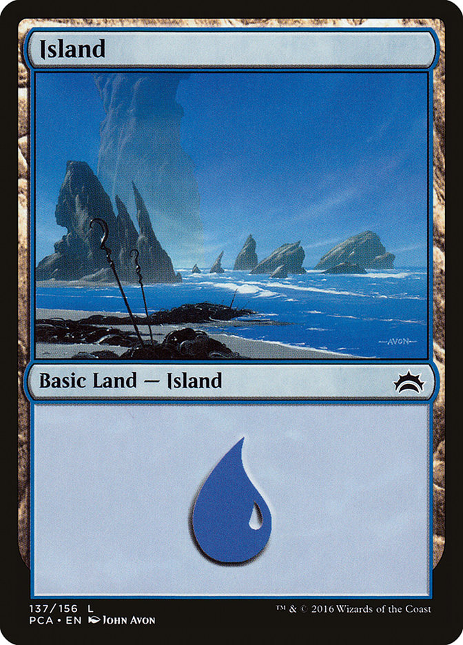 Island (137) [Planechase Anthology] | Card Merchant Takapuna