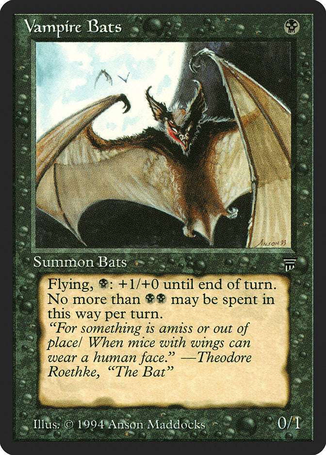 Vampire Bats [Legends] | Card Merchant Takapuna