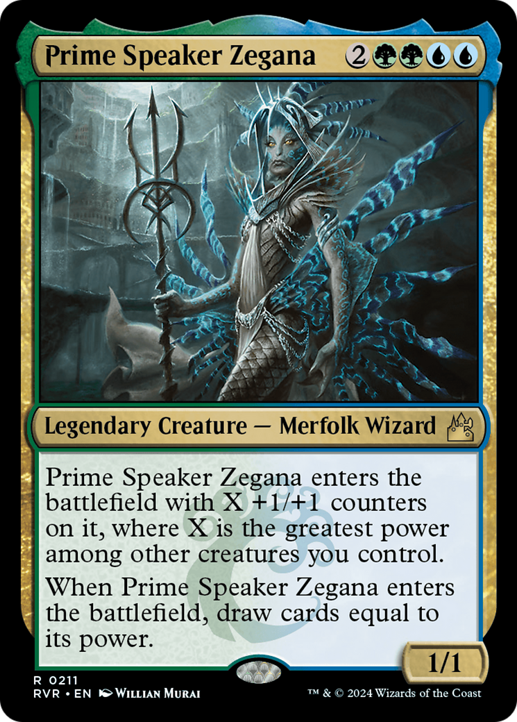 Prime Speaker Zegana [Ravnica Remastered] | Card Merchant Takapuna