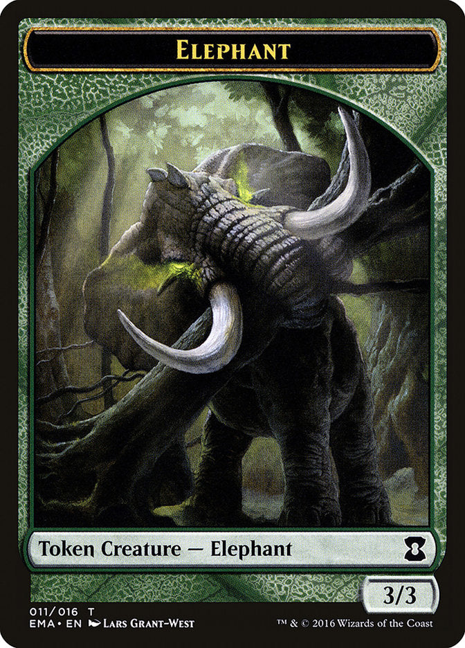 Elephant Token [Eternal Masters Tokens] | Card Merchant Takapuna