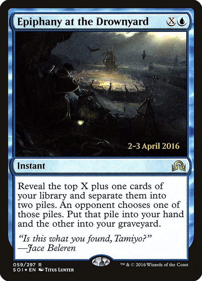 Epiphany at the Drownyard [Shadows over Innistrad Prerelease Promos] | Card Merchant Takapuna