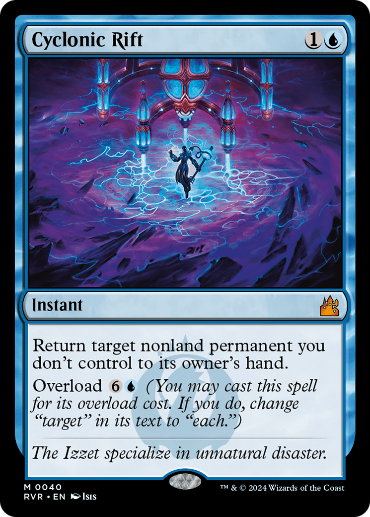 Cyclonic Rift [Ravnica Remastered] | Card Merchant Takapuna