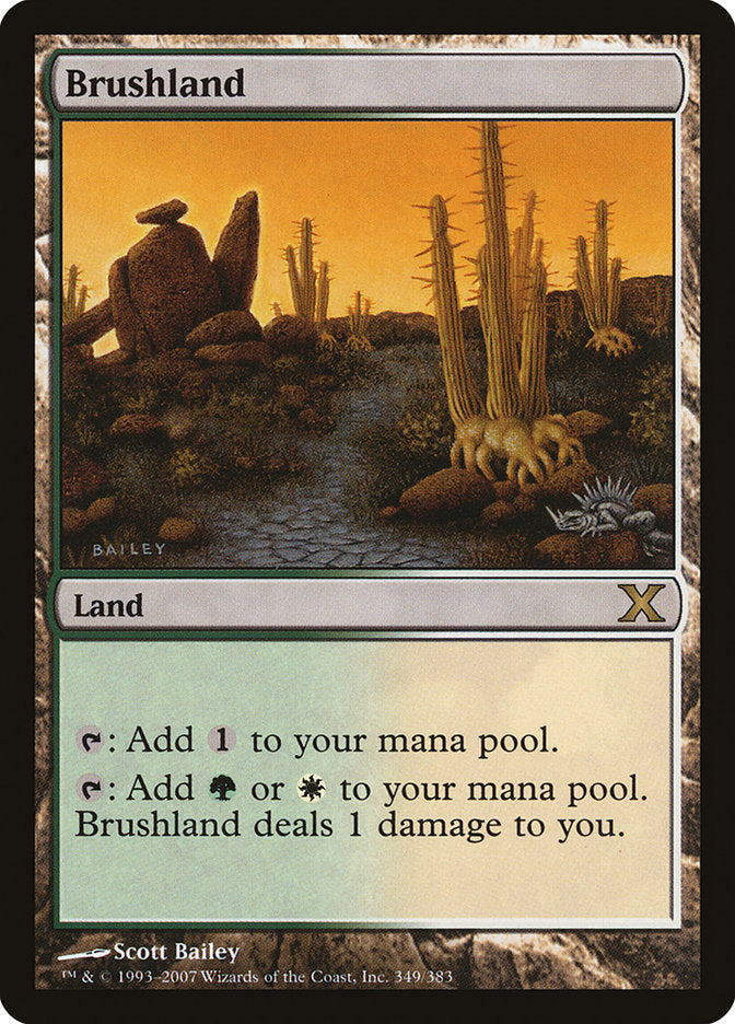 Brushland [Tenth Edition] | Card Merchant Takapuna