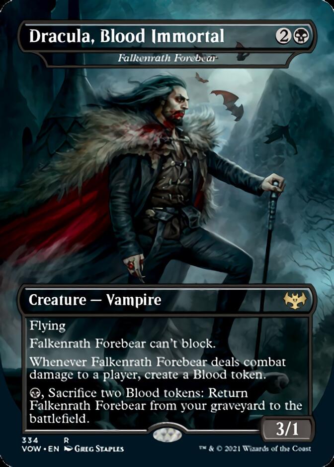 Falkenrath Forebear - Dracula, Blood Immortal [Innistrad: Crimson Vow] | Card Merchant Takapuna