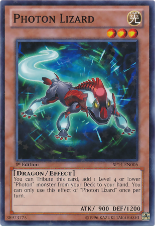 Photon Lizard [SP14-EN006] Starfoil Rare | Card Merchant Takapuna