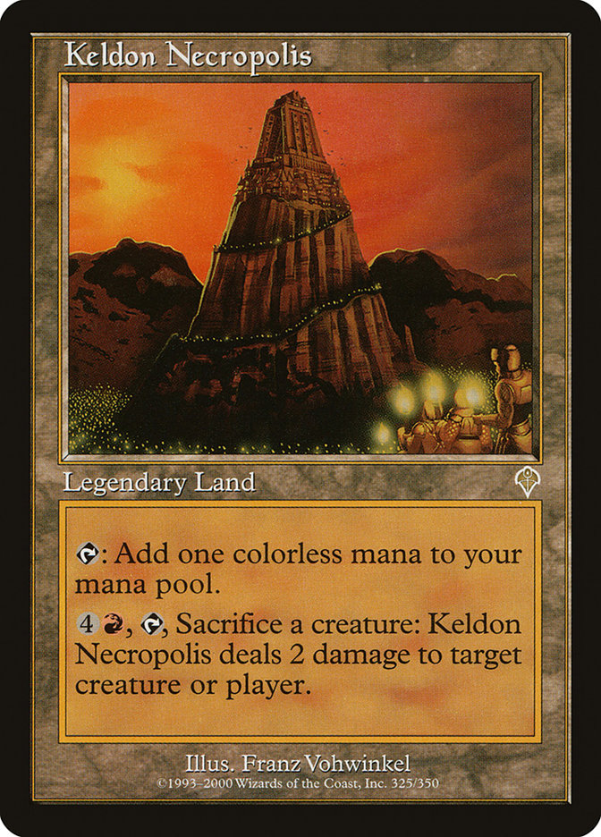 Keldon Necropolis [Invasion] | Card Merchant Takapuna