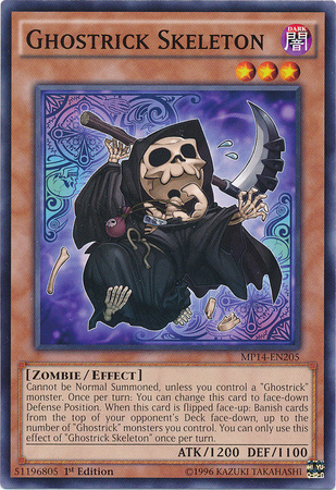 Ghostrick Skeleton [MP14-EN205] Common | Card Merchant Takapuna