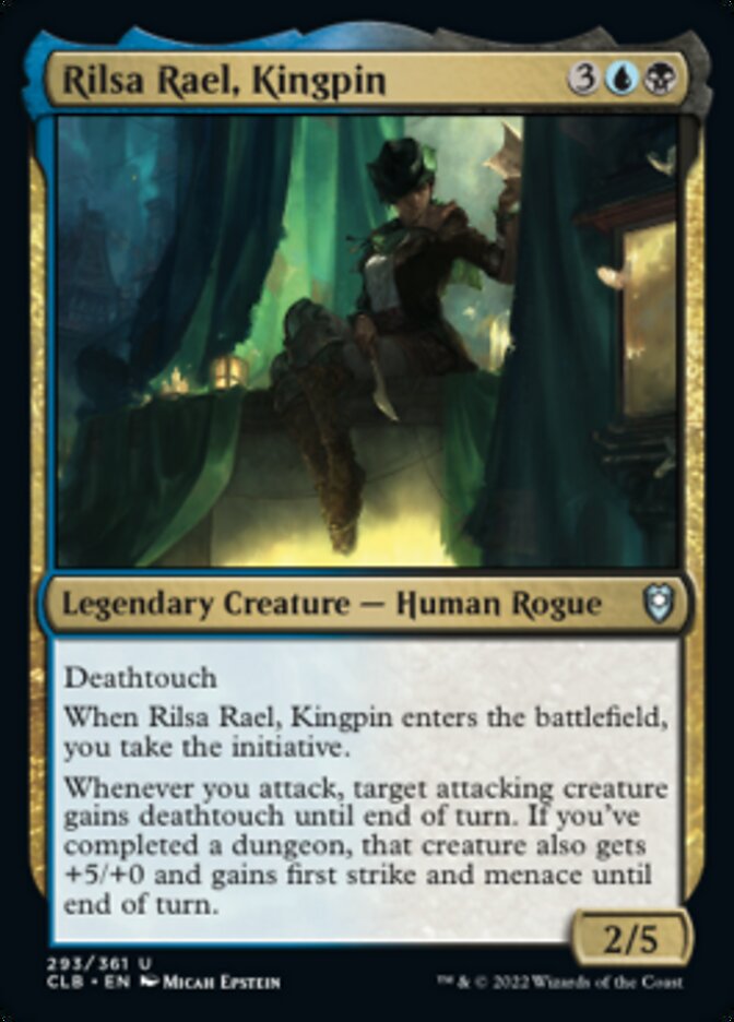 Rilsa Rael, Kingpin [Commander Legends: Battle for Baldur's Gate] | Card Merchant Takapuna