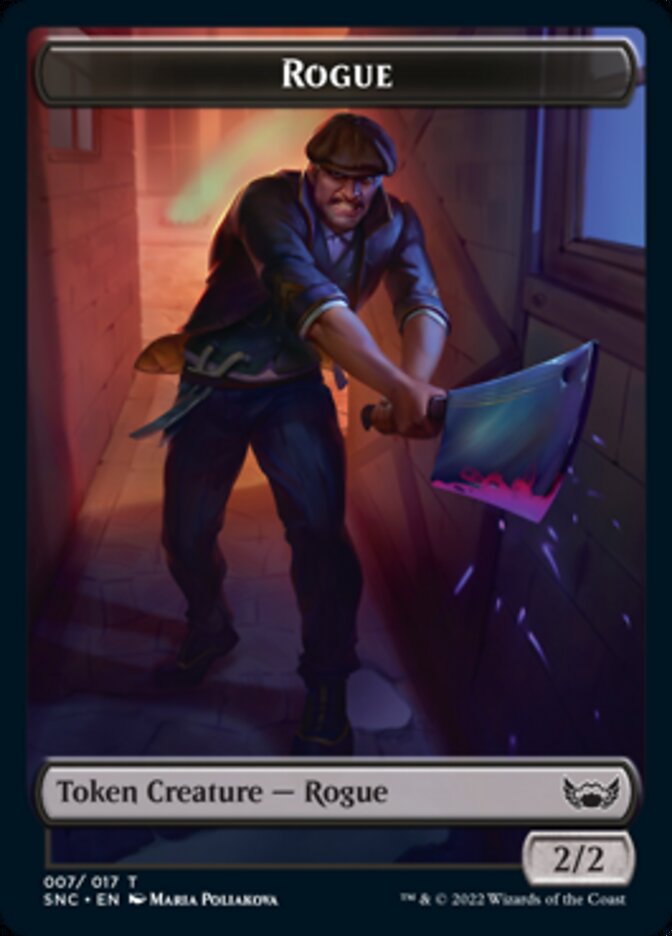 Rogue Token [Streets of New Capenna Tokens] | Card Merchant Takapuna