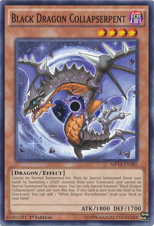 Black Dragon Collapserpent [MP14-EN185] Common | Card Merchant Takapuna