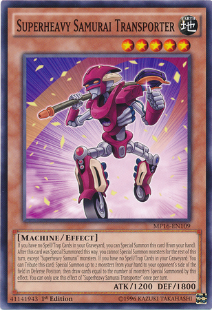 Superheavy Samurai Transporter [MP16-EN109] Common | Card Merchant Takapuna