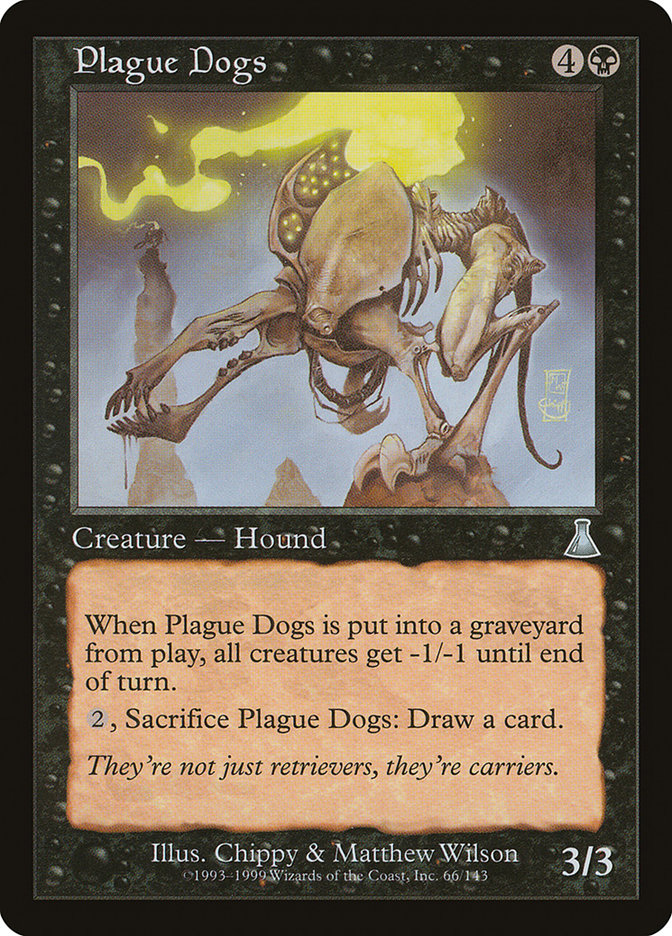 Plague Dogs [Urza's Destiny] | Card Merchant Takapuna