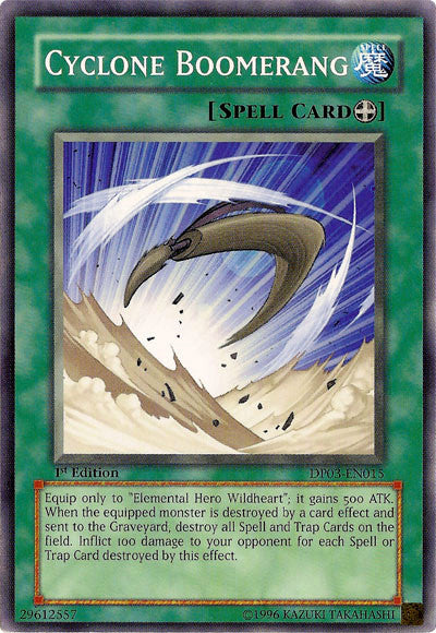 Cyclone Boomerang [DP03-EN015] Common | Card Merchant Takapuna