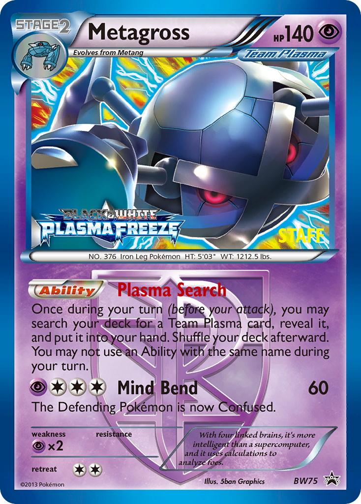 Metagross (BW75) [Black & White: Black Star Promos] | Card Merchant Takapuna