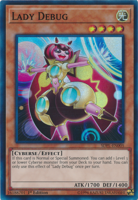 Lady Debug [SDPL-EN005] Super Rare | Card Merchant Takapuna