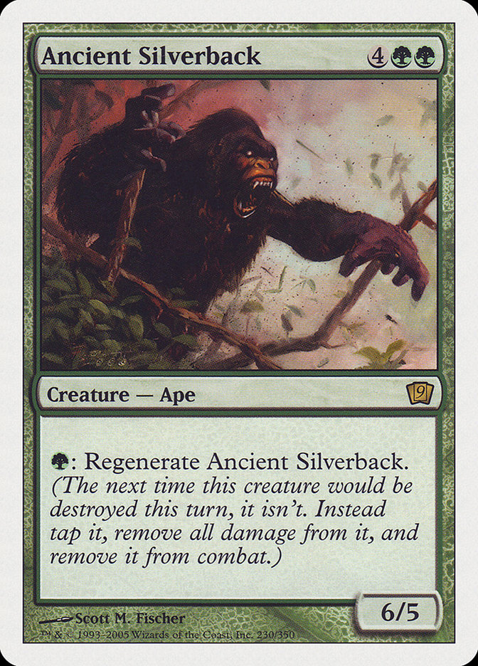 Ancient Silverback [Ninth Edition] | Card Merchant Takapuna