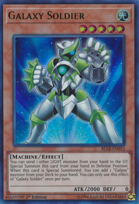 Galaxy Soldier [BLLR-EN053] Ultra Rare | Card Merchant Takapuna