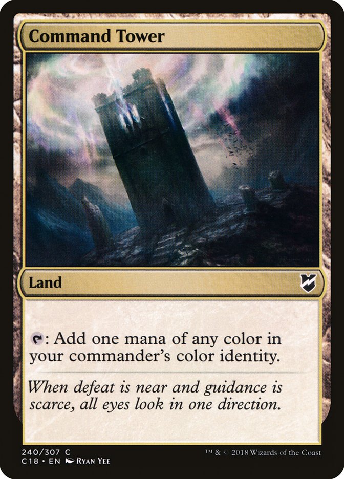 Command Tower [Commander 2018] | Card Merchant Takapuna