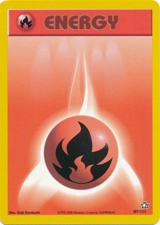 Fire Energy (107/111) [Neo Genesis Unlimited] | Card Merchant Takapuna