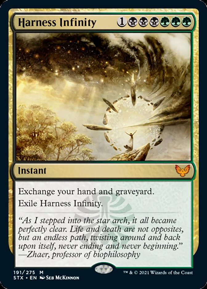 Harness Infinity [Strixhaven: School of Mages] | Card Merchant Takapuna