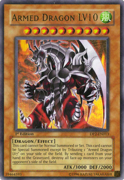 Armed Dragon LV10 [DP2-EN013] Ultra Rare | Card Merchant Takapuna