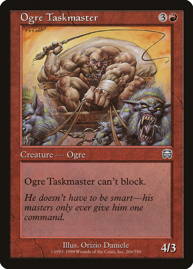 Ogre Taskmaster [Mercadian Masques] | Card Merchant Takapuna