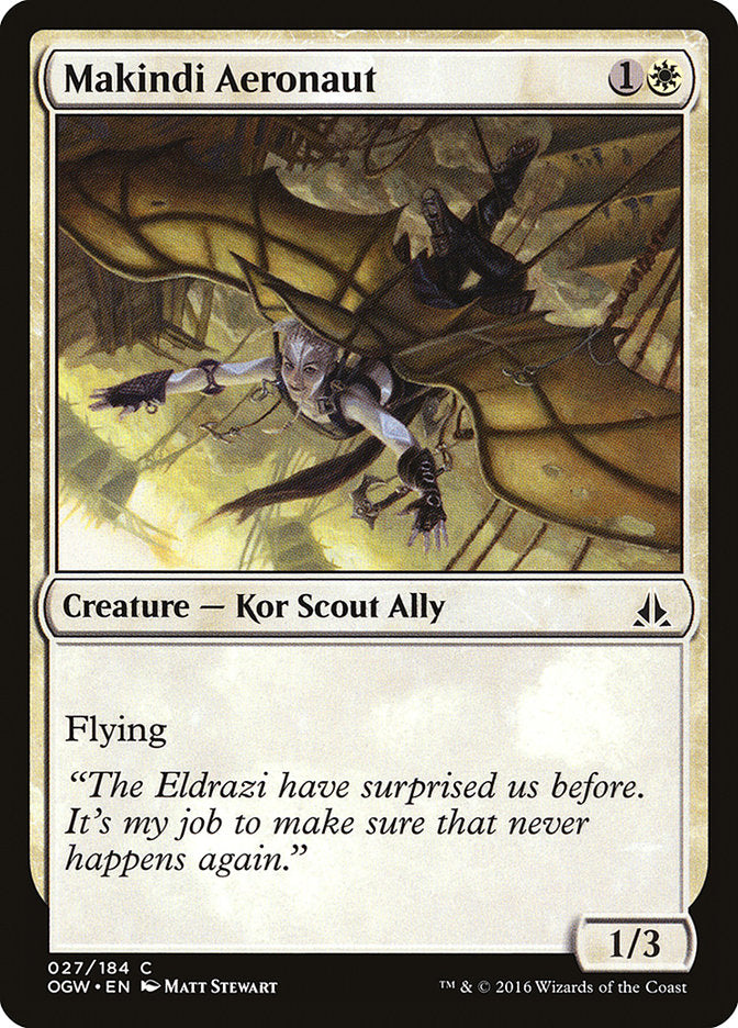 Makindi Aeronaut [Oath of the Gatewatch] | Card Merchant Takapuna