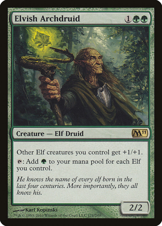 Elvish Archdruid [Magic 2011] | Card Merchant Takapuna