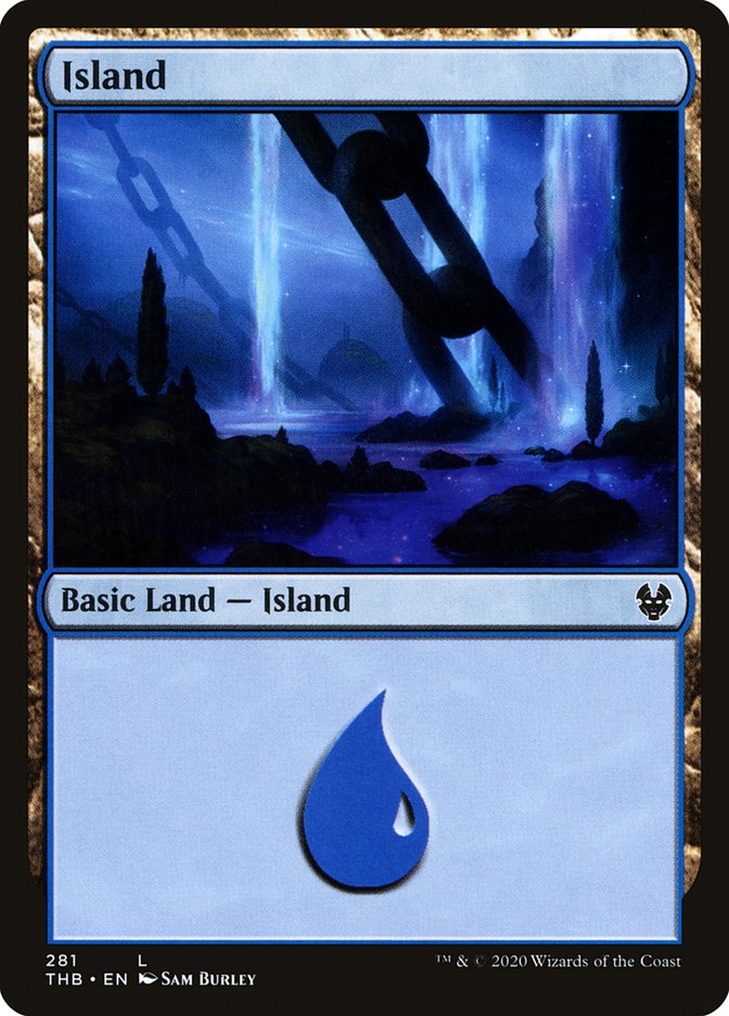 Island (281) [Theros Beyond Death] | Card Merchant Takapuna