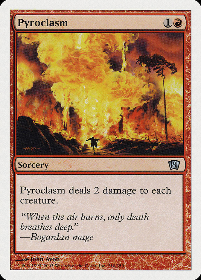 Pyroclasm [Eighth Edition] | Card Merchant Takapuna