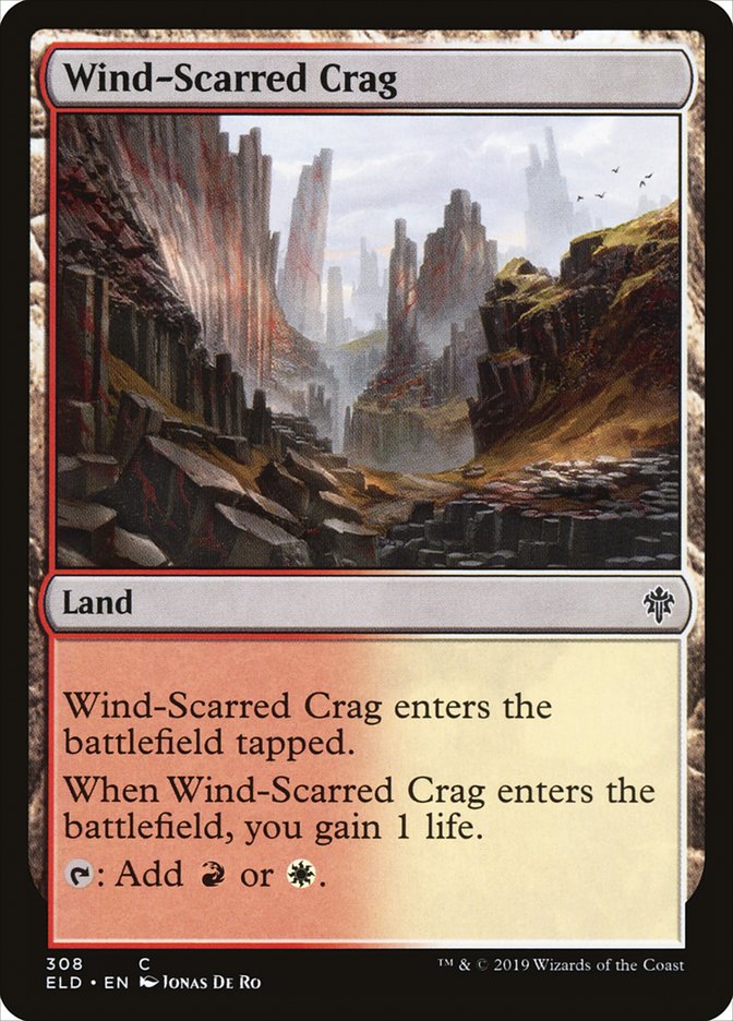 Wind-Scarred Crag [Throne of Eldraine] | Card Merchant Takapuna