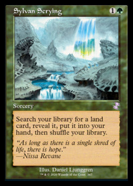 Sylvan Scrying (Timeshifted) [Time Spiral Remastered] | Card Merchant Takapuna