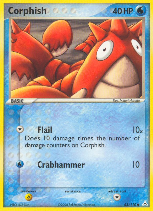 Corphish (63/110) [EX: Holon Phantoms] | Card Merchant Takapuna