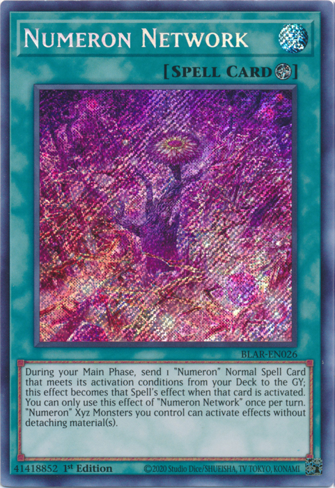 Numeron Network [BLAR-EN026] Secret Rare | Card Merchant Takapuna