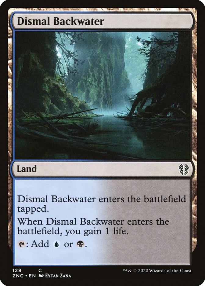 Dismal Backwater [Zendikar Rising Commander] | Card Merchant Takapuna