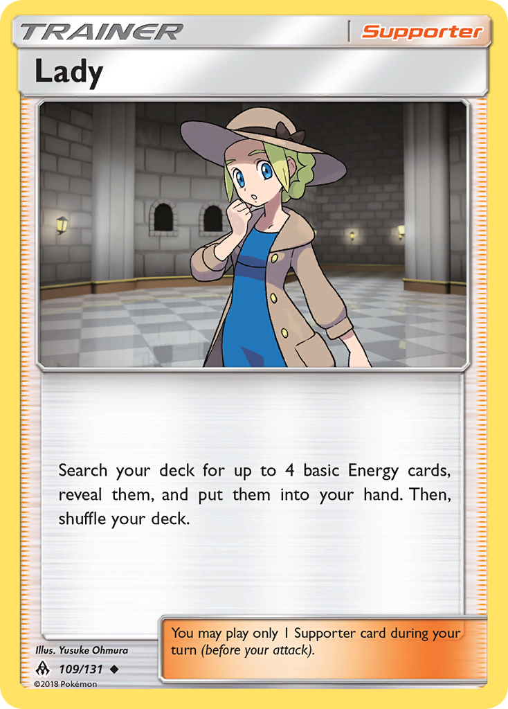 Lady (109/131) [Sun & Moon: Forbidden Light] | Card Merchant Takapuna