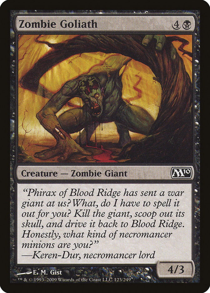 Zombie Goliath [Magic 2010] | Card Merchant Takapuna