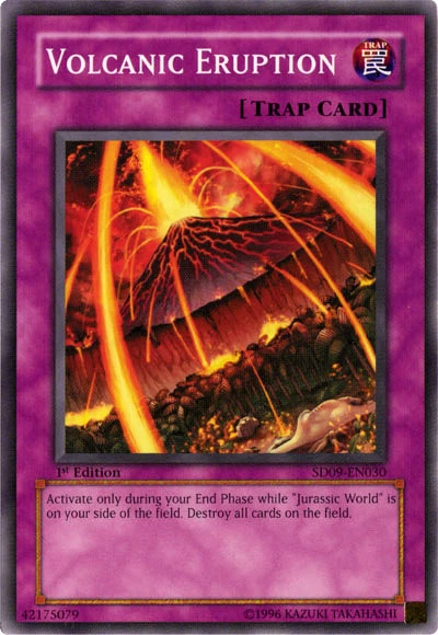 Volcanic Eruption [SD09-EN030] Common | Card Merchant Takapuna