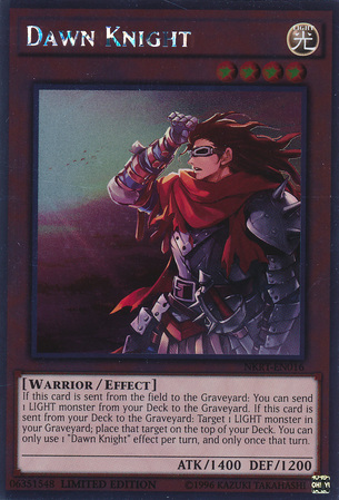 Dawn Knight [NKRT-EN016] Platinum Rare | Card Merchant Takapuna