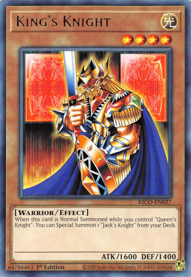 King's Knight [KICO-EN027] Rare | Card Merchant Takapuna