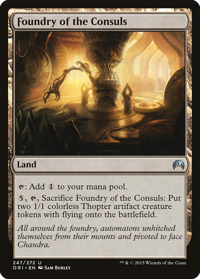 Foundry of the Consuls [Magic Origins] | Card Merchant Takapuna