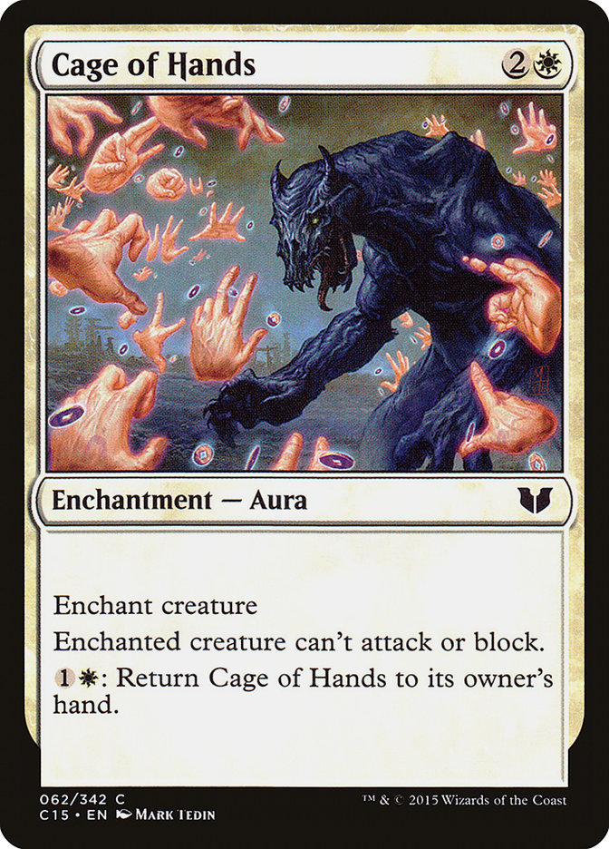 Cage of Hands [Commander 2015] | Card Merchant Takapuna