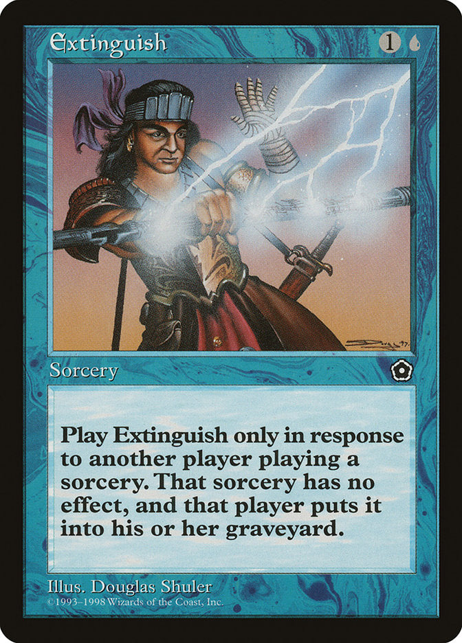 Extinguish [Portal Second Age] | Card Merchant Takapuna