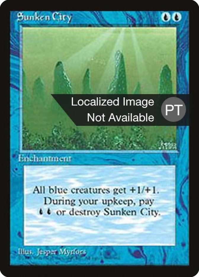 Sunken City [Fourth Edition (Foreign Black Border)] | Card Merchant Takapuna