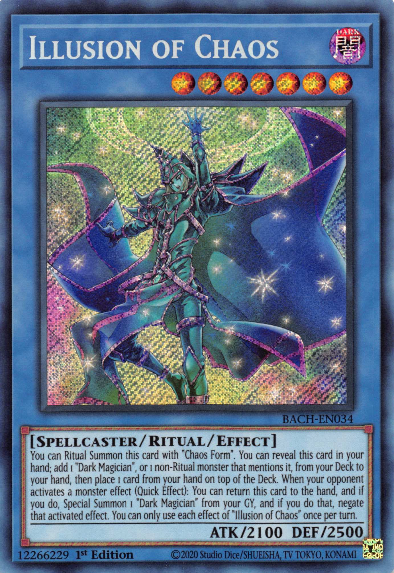 Illusion of Chaos [BACH-EN034] Starlight Rare | Card Merchant Takapuna