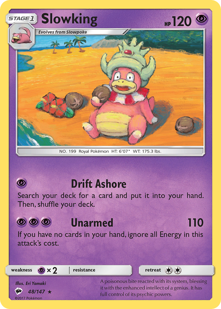 Slowking (48/147) [Sun & Moon: Burning Shadows] | Card Merchant Takapuna