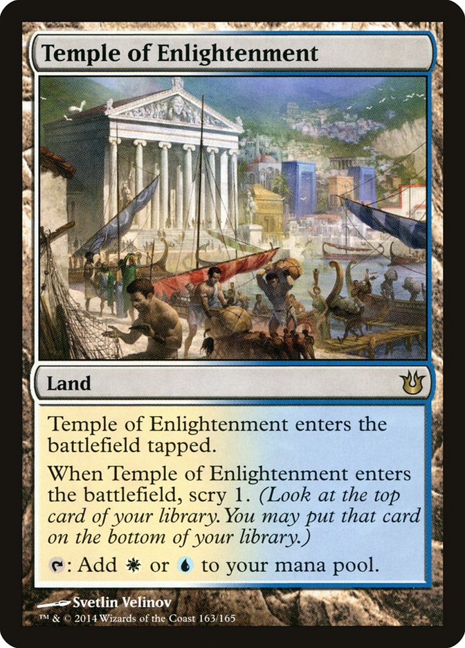 Temple of Enlightenment [Born of the Gods] | Card Merchant Takapuna