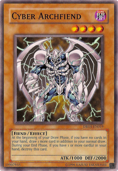 Cyber Archfiend [DR04-EN019] Common | Card Merchant Takapuna