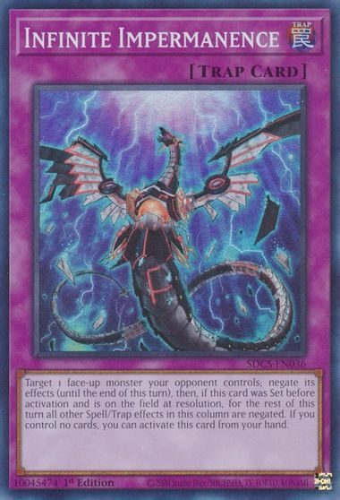 Infinite Impermanence [SDCS-EN036] Super Rare | Card Merchant Takapuna